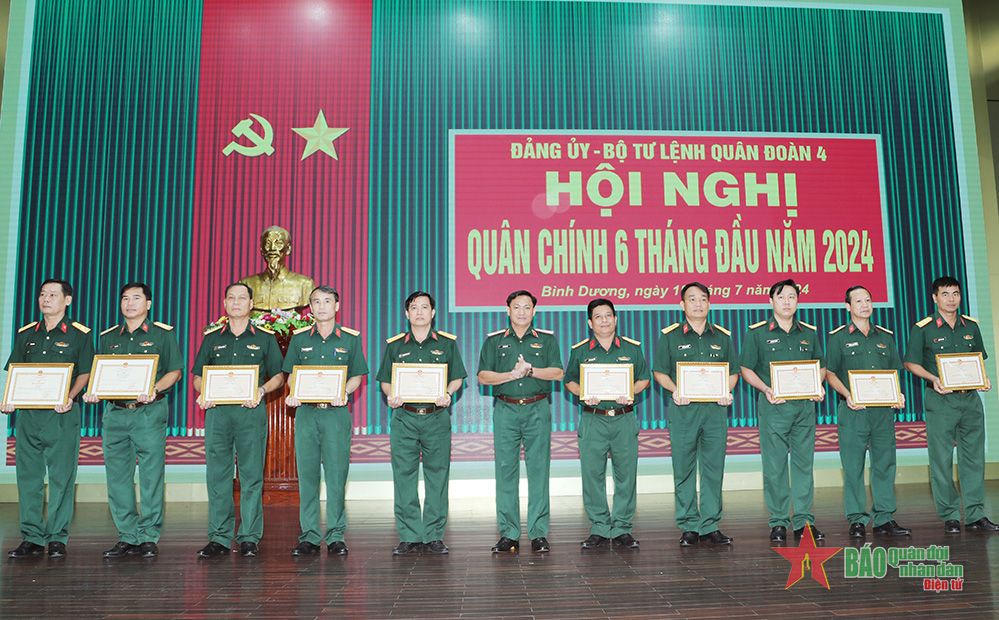 Quân đoàn 4: Nhiều nhiệm vụ hoàn thành xuất sắc 6 tháng đầu năm